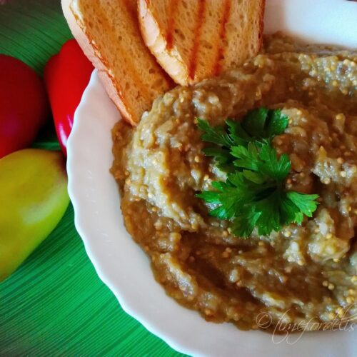 Romanian Eggplant Salad (Dip/Spread) Recipe