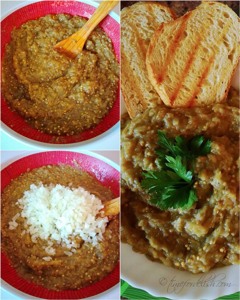 Romanian Eggplant Salad (Spread)