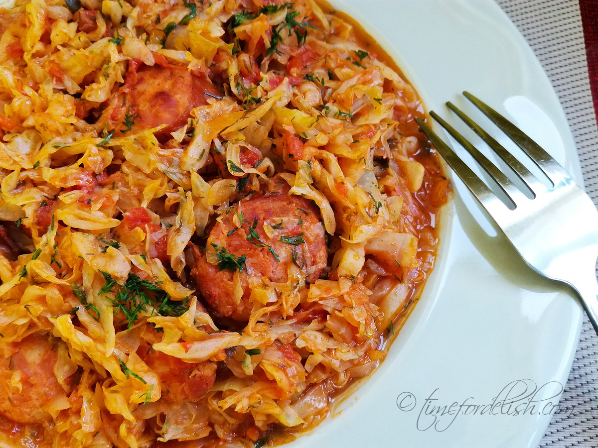 cabbage and sausage recipe