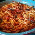 bacon mushroom spaghetti pasta