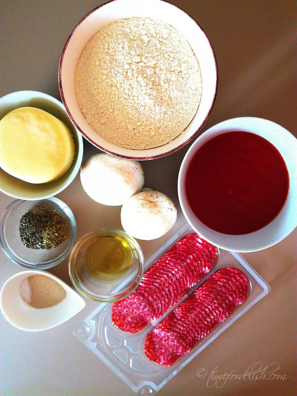 Pizza With Salami (Homemade) Put Your Salami On Pizza!