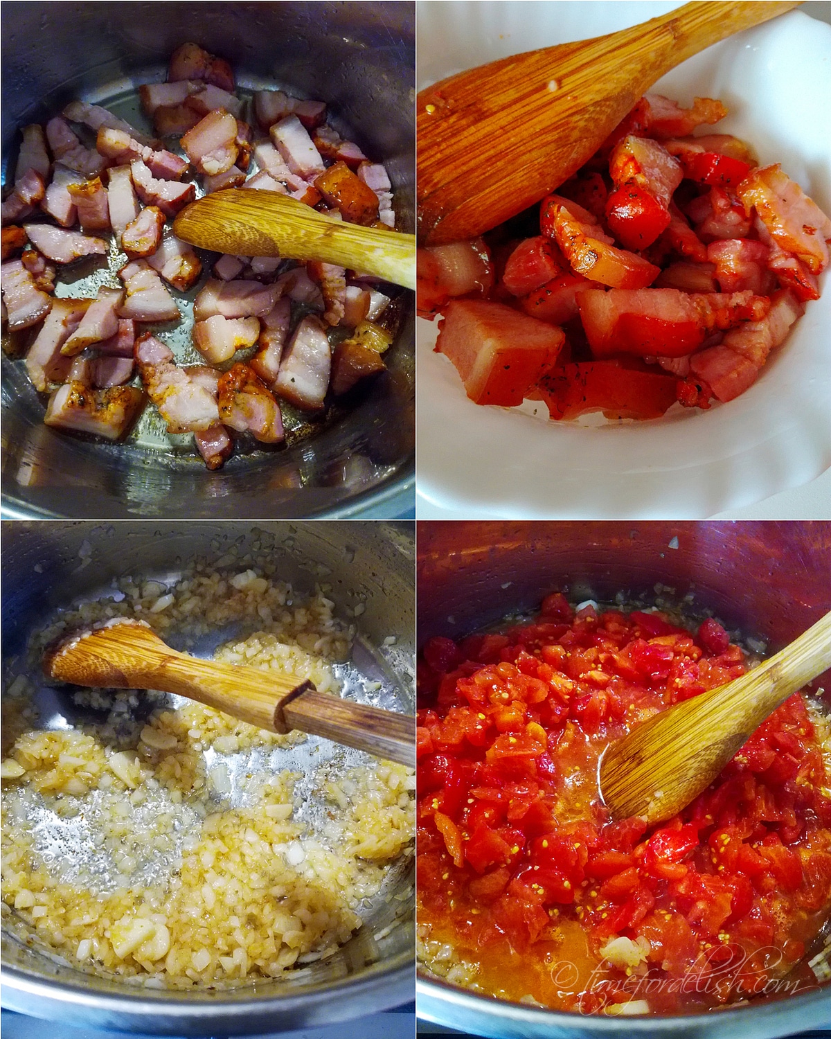 steps to make wax beans stew 